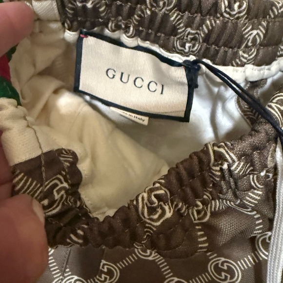 NEW!  Gucci Interlocking G Snap Track Pants Sherry Line XS - Picture 8 of 10